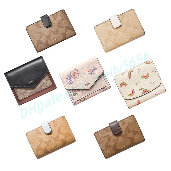 

excellent designer key wallets men and women luxury card pack women short wallets card holder multifunctional real leather buckle fashion co, Red;blue