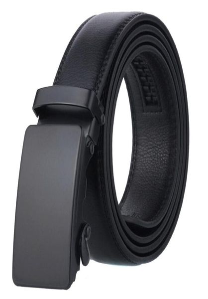 

belts 2022 men leather belt automatic buckle adjustable black cow for tactical sport loop waistband4415138, Black;brown