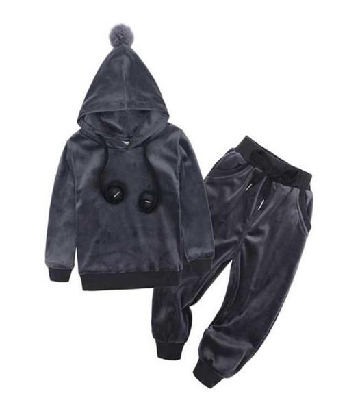 

2020 new kids giftbaby boys tracksuit infant toddlers outfits272c4569457, White