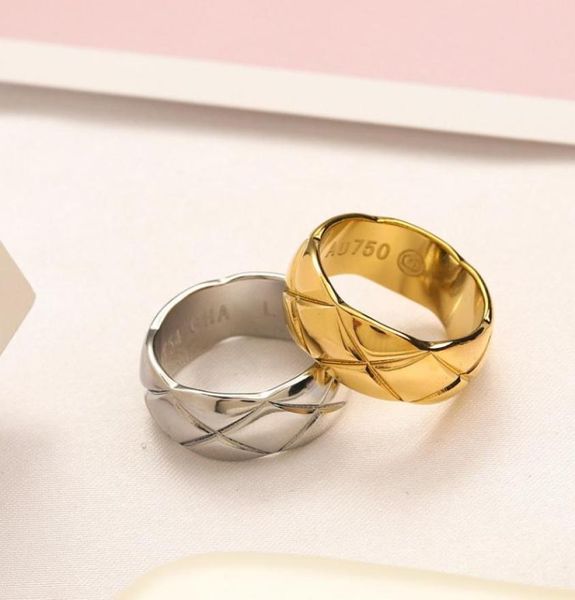 

designer ring uality extravagant love ring gold silver stainless steel letter rings fashion women men wedding jewelry lady pa2755239