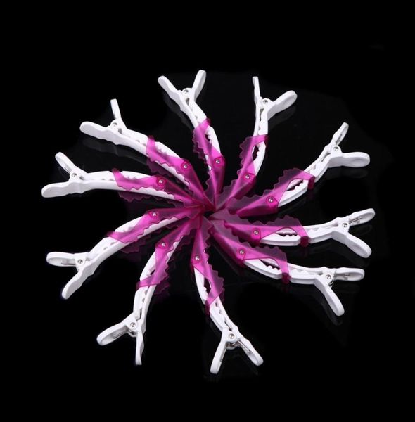 

plastic crocodile hairdressing sectioning clamp hair styling hair clip6906299