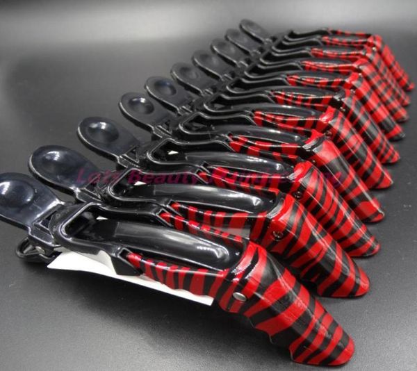 

professional hair salon clip crocodile clips barber styling tools salon cutting extension clip accessories 17867372385789, Golden;silver