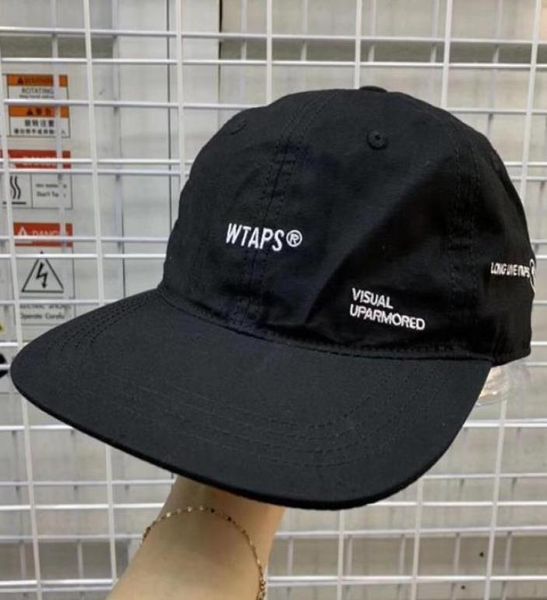 

wtaps flat brim baseball cap men women embroidery dad hat hip hop snapback trucker cap golf outdoor adjustable casual harajuku t206664329, Blue;gray