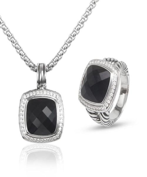 

necklaces set for women jewelry sets zircon women 14mm pendant necklace2351159, Black