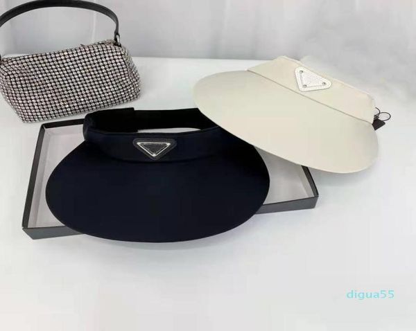 

fashion 2021 summer empty visors hat sunshade hats beach holiday cap black white caps3329538, Blue;gray