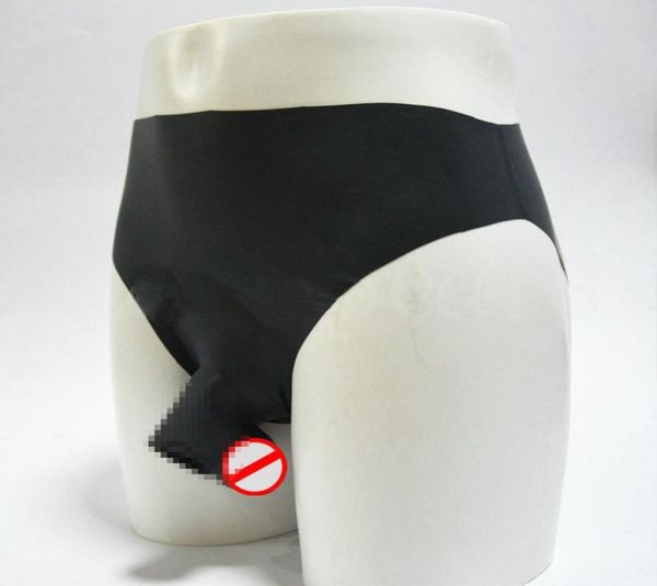 

man nature latex underwear rubber panties shorts briefs 100 new voluptuous9495583, Red;black