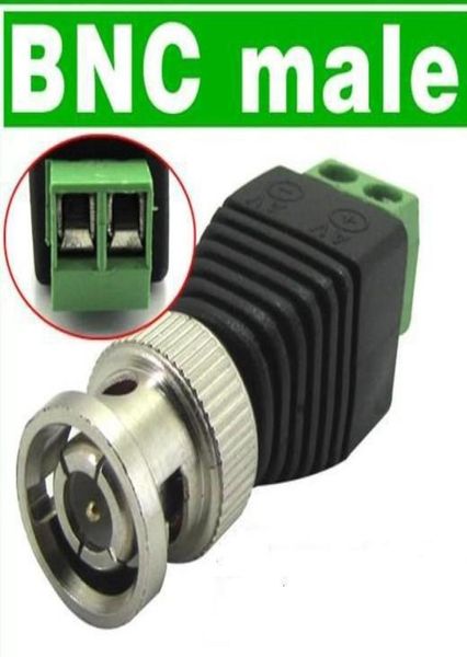 

terminal block and male bnc coax cat5 to camera cctv video balun connector catv system1351251