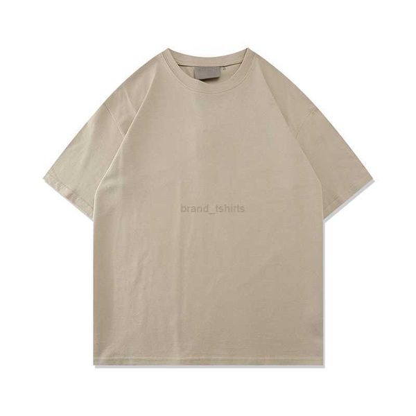 

619s esigner tide t shirts chest letter laminated print short sleeve high street loose oversize casual t-shirt 100% cotton for men and wome, White;black