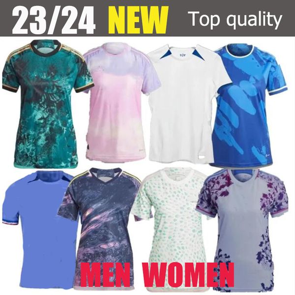 

2023 women french englands mexico sweden japan colombia women soccer jerseys spain germany home away 23 24 jersey football shirts lady sets, Black;yellow