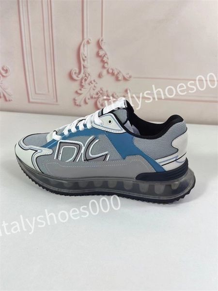 

2023 new r sneakers calfskin casual shoes reflective shoes leather trainers all-match stylist sneaker leisure shoes, Black