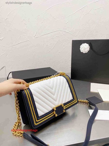 

totes women's shoulder bag luxury tote purse handbag message bags cluth brand classic genuine leather crossbody flap gift box gold chai