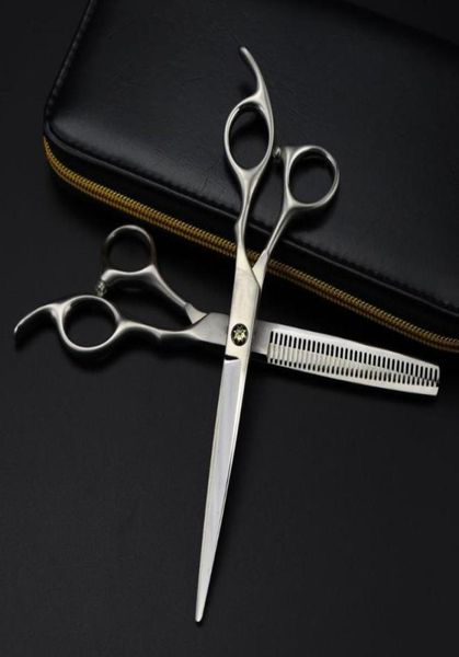 

hair scissors professional japan 440c steel 65 3939 cut scissor matte cutting barber haircut thinning shears hairdresser sc7981489