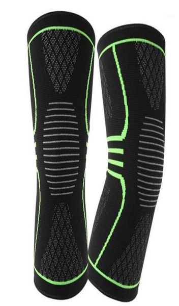 

elbow knee pads knitted sport fitness running riding mountain climbing sports protective gear threedimensional pad6883261, Black;gray