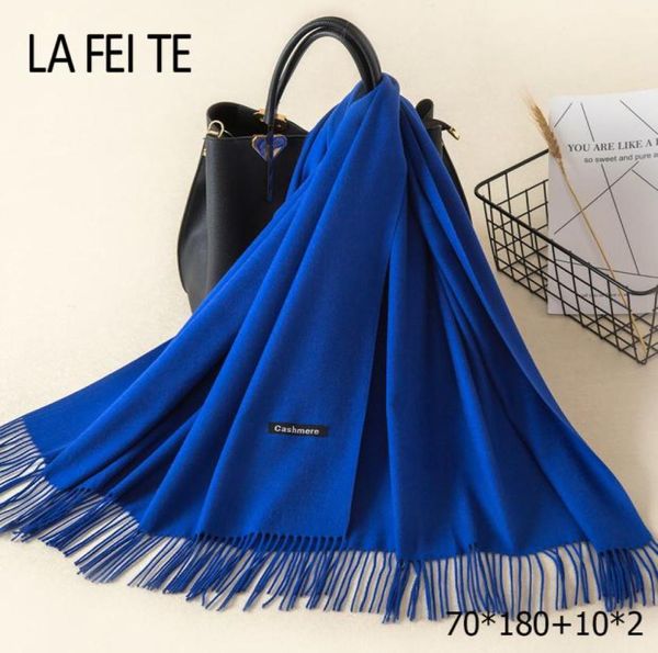 

pashmina cashmere scarf shawl male foulard femme stole neck cotton wool viscose hijab man long winter scarf women 2018 kerchief s15684253, Blue;gray