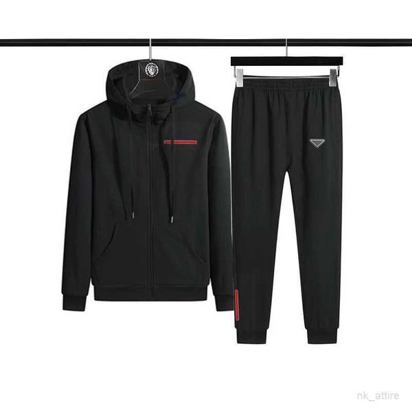 

men's set tracksuits designer mens ladies tracksuit suit hoodie or pants sweatshirts suits zippers letters printed autumn winter men sp, Gray