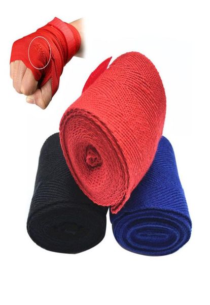 

wrist support 1pcs 25m boxing handwraps bandage punching hand wrap training gloves protect fist punch outdoor4571732, Black;red