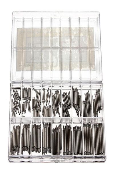 

360 pcs stainless steel watch spring bars strap link pins 825mm watchmaker2746547