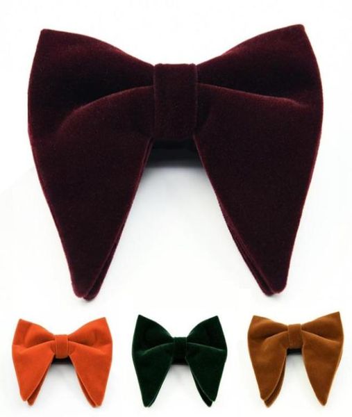 

bow ties velvet big bowties for women mens groom wedding tie skinny solid color gravatas slim black cravat accessories6954147, Black;gray