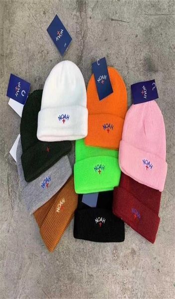 

noah core beanies autumn winter hats for men women ladies acrylic cuffed skull cap knitted hip hop skullies outdoor fashion 2201083563971, Blue;gray