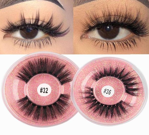 

false eyelashes 1 pair 3d eye lashes handmade soft natural long imitation mink extension make up tools supplies2688014