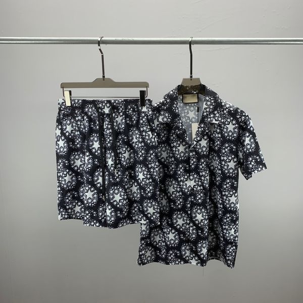 

2023 summer beach designer dress shirts shorts hawaii floral casual shirts button up shirts print shirt men short sleeve dress t-shirt -3xl, White;black