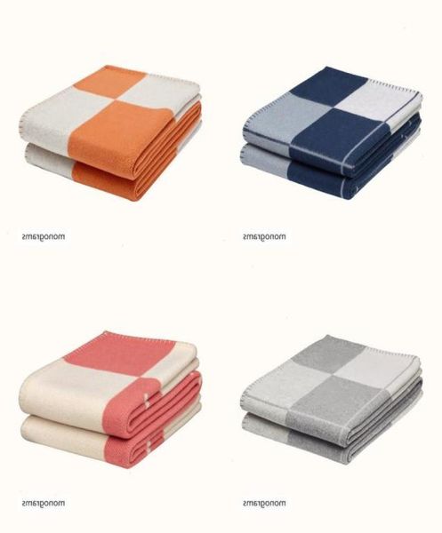 

h throw cashmere crochet soft wool scarf shawl portable warm sofa bed fleece knitted pink blanket5109206, Blue;gray