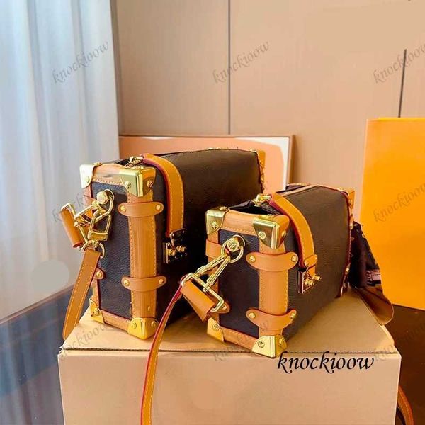 

famous brand bag 2023 new box type bag women shoulder bag ribbon decoration bag body print metal border border three-dimensional letters cro