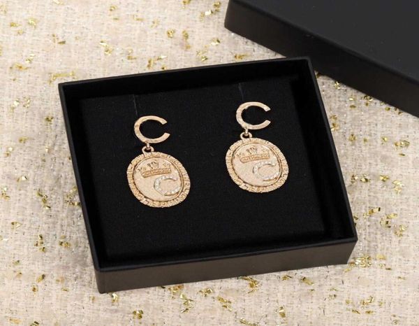 

oval shape drop earring in 18k gold plated and sparkly diamond for women wedding jewelry gift have box stamp ps48211305500, Silver