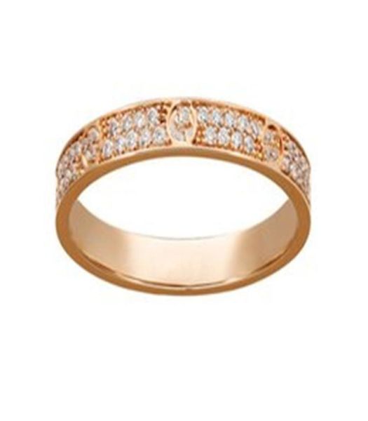 

fashion titanium steel silver rose gold love ring lovers0129805129436871