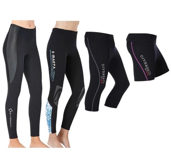 

onepiece suits wetsuit pants 3mm thermal high waist long neoprene trousers diving tights for men women 2mm 15mm leggings capris 8033157