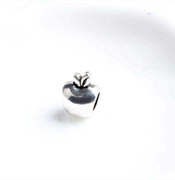 

alloy charm bead apple fruit fashion women jewelry european style fit for pandora bracelet bangle necklace panza00116328282, Bronze;silver