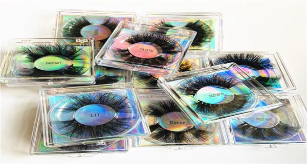 

25mm faux 5d mink eyelashes false eyelashes natural thick long eyelash extension wispy makeup beauty tools dhl 3259384