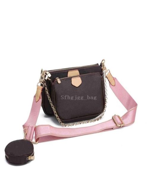 

3piece set women shoulder bags handbags small bag leather coin purse with shoulders strap7610859