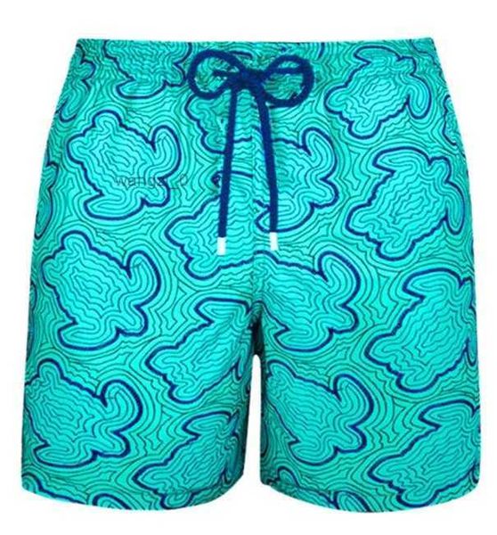 

vilebrequin spandex shorts swimwear herringbones turtles summer casual qsce 31nu, White;black