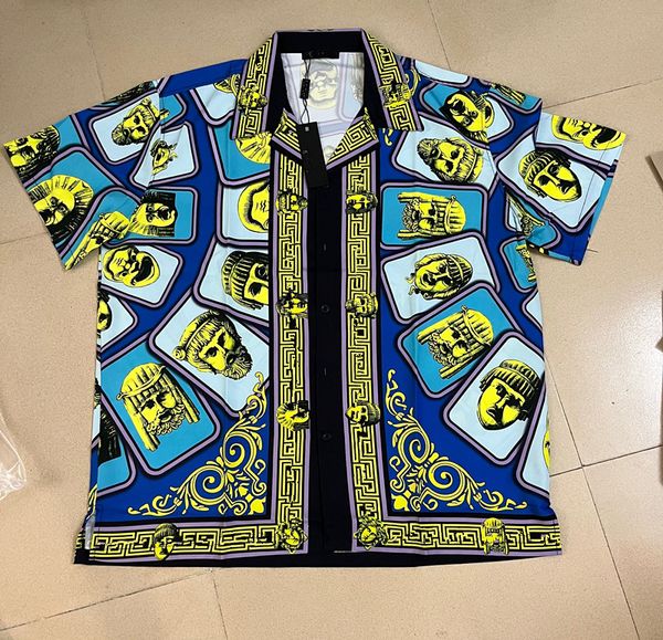 

mens flower print shirts casual button short sleeve hawaiian shirt suits summer beach designer dress shirts, White;black