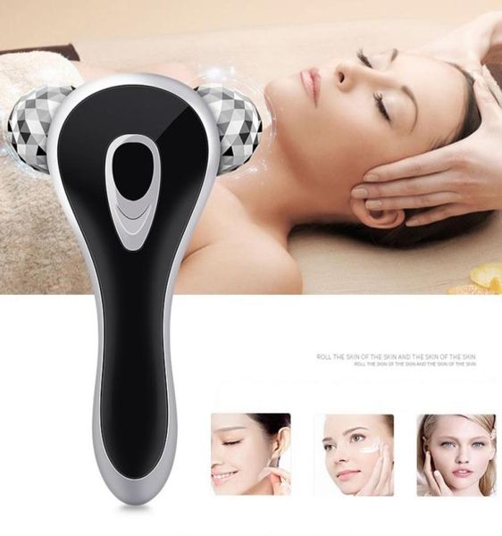 

new 3d manual roller massager facelifting device facial beauty massager v face device electric type5800488