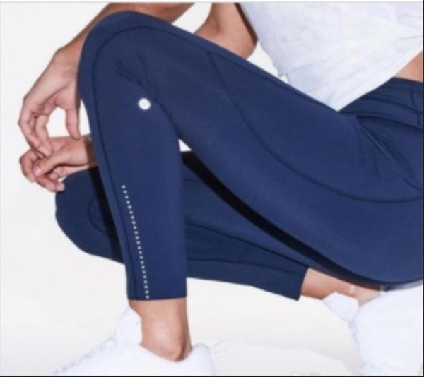 

designers womens yoga outfit lululemens lu seamless cycling pockets yoga leggings fashion brand waist stretchy shaping womens yoga pants