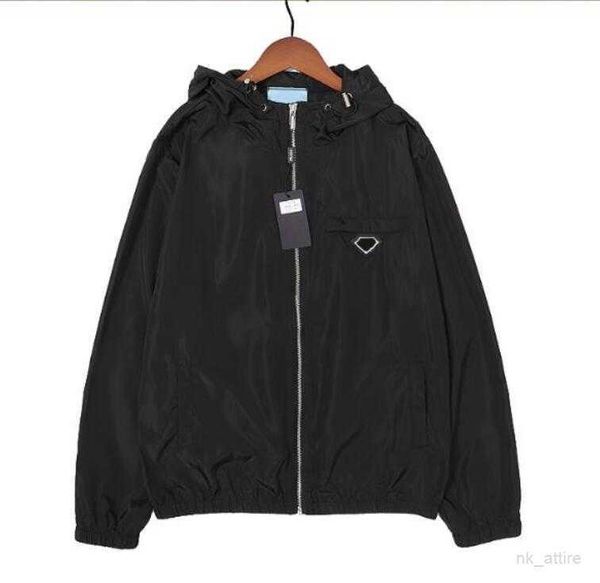 

designer men's jacket men's jackets high-end triangle paste decoration women's sai dress hat luxury large size, Black;brown