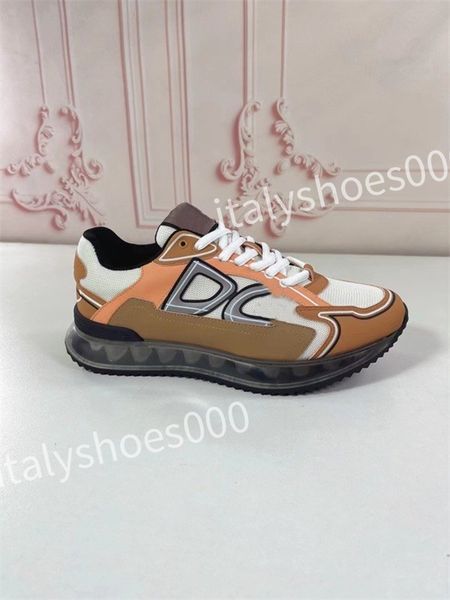 

new luxurys designer sneakers calfskin casual shoes reflective shoes leather trainers all-match stylist sneaker leisure shoe, Black
