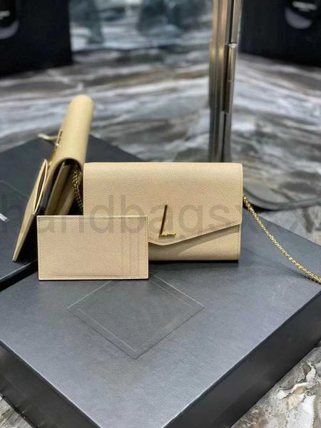 

classic luxury designer mini envelope bag metal shoulder small card bag wallet