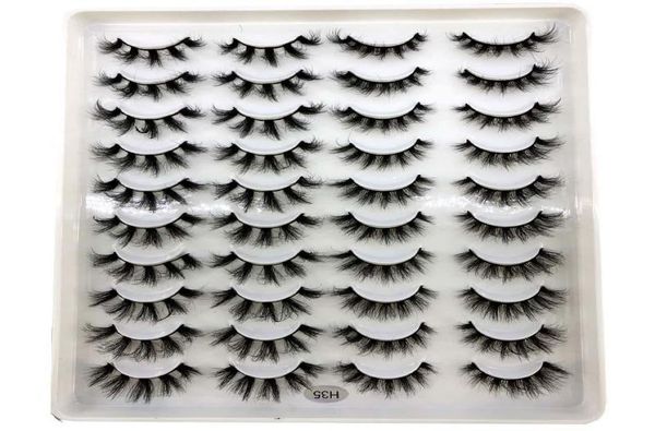 

false eyelashes 20 pairs 1520mm natural 3d fake lashes makeup kit mink extension maquiagemfalse6822239