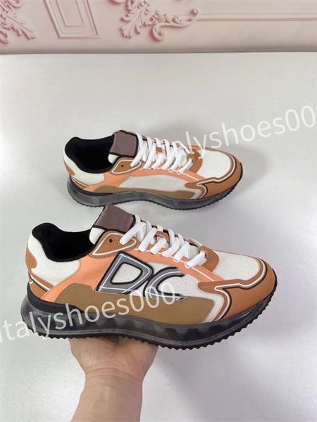 

2023 new luxurys designer sneakers calfskin casual shoes reflective shoes leather trainers all-match stylist sneaker leisure shoe, Black