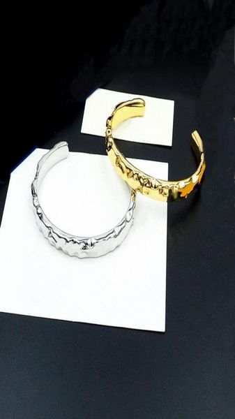 

europe america fashion style men lady women titanium steel 18k gold engraved letter flower open carved bangle bracelet m003321289644, Black