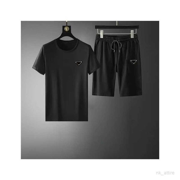 

men's tracksuits t shirt sets luxury designers mens womens tshirts tracksuit jogger sportswear summer sweatershirts sweatpants streetwe, Gray