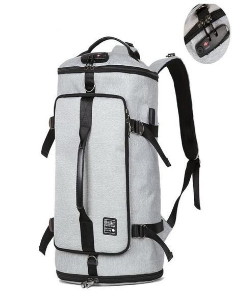 

backpack bucket men 40l large capacity 156 lapbag travel bags for mlae teenagers computer school pack rucksack1778135