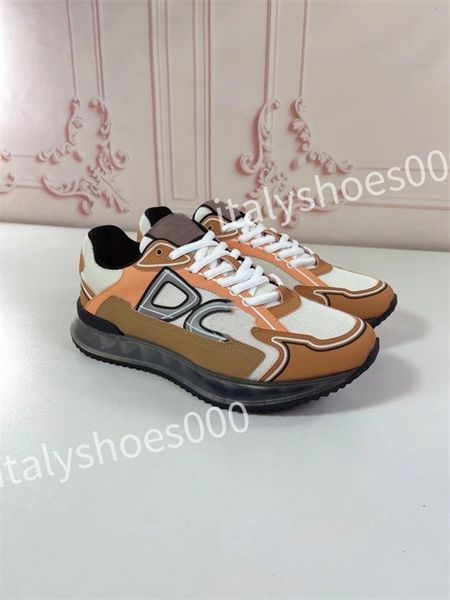 

2023 luxurys designer sneakers calfskin casual shoes reflective shoes leather trainers all-match stylist sneaker leisure shoe, Black