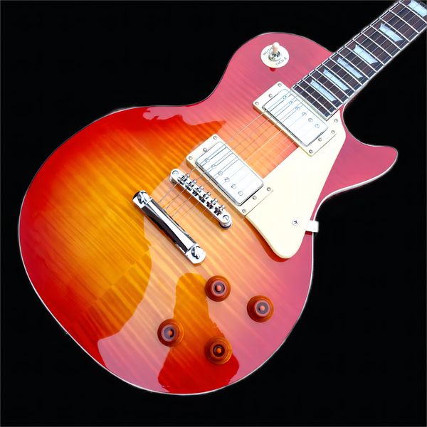 

mahogany fingerboard electric guitar, solid mahogany, chrome hardware, cherry maple ing