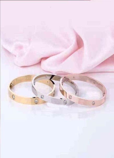 

bangle female stainless steel screwdriver couple love bracelet mens fashion jewelry valentine day gift for girlfriend accessories 4857028, Black