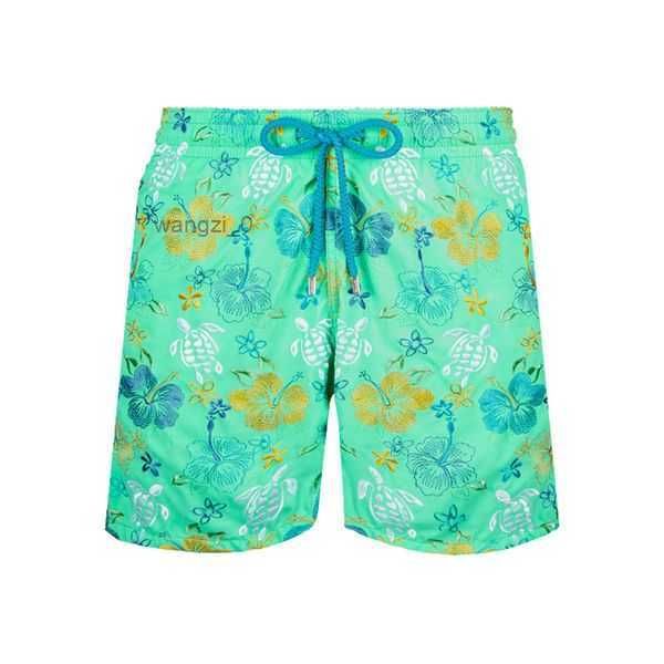 

vilebrequin spandex shorts swimwear ultra-light packable ronde des tortues aquarelle casual 1 a5wa, White;black