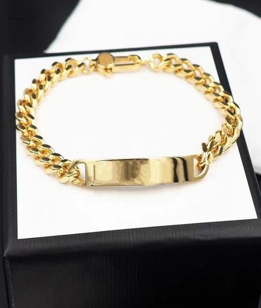 

charm bracelets bangles mens womens designer jewelry stainless steel image text letter head portrait luxury fashion and simplicity1723562, Golden;silver